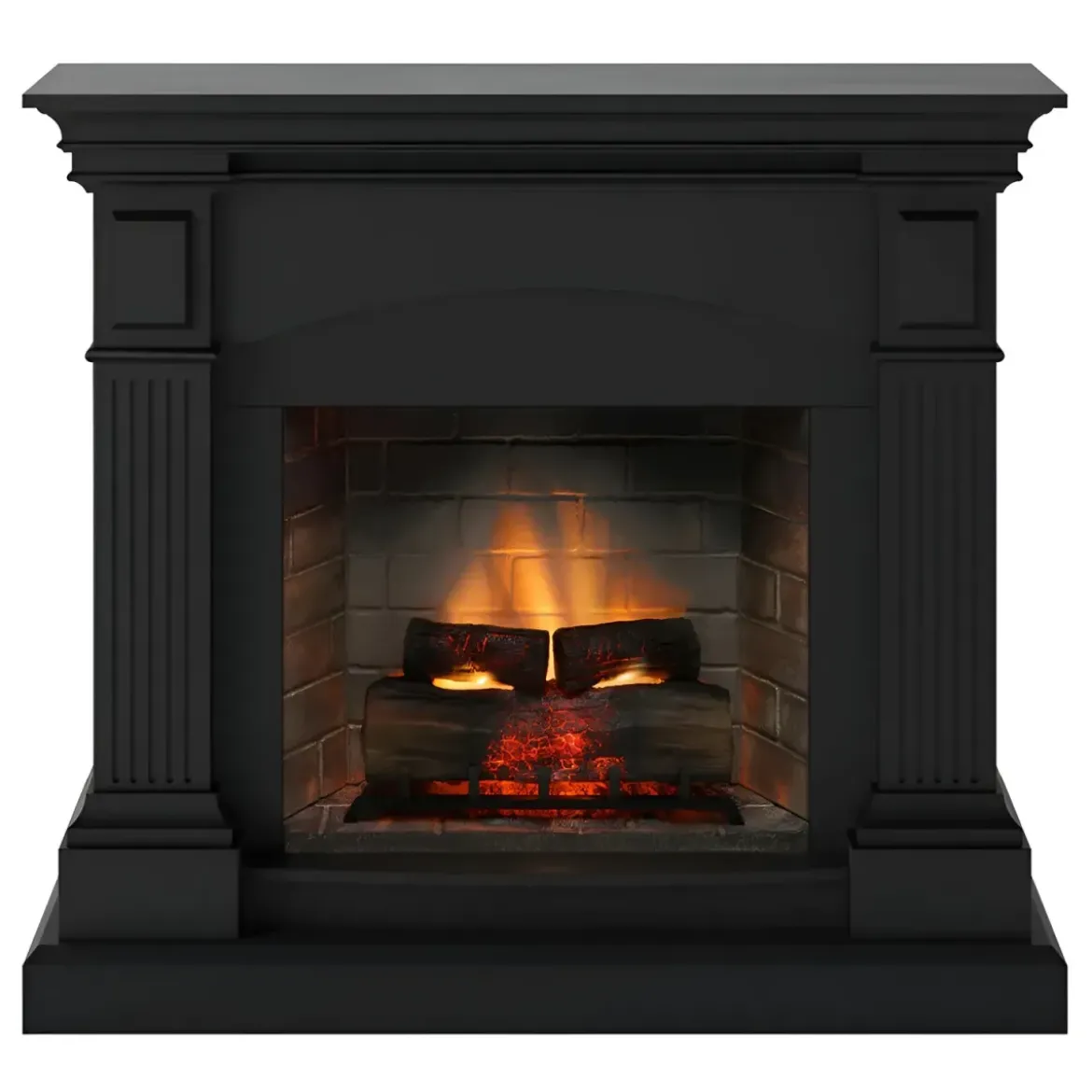 Camino Elettrico Magna Tagu PowerFlame2 Nero 1600W