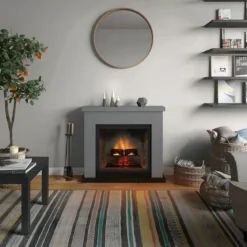 Camino Elettrico Tagu Frode PowerFlame2 Grigio 1600W