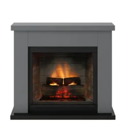 Camino Elettrico Tagu Frode PowerFlame2 Grigio 1600W