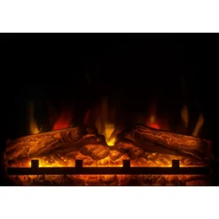 Camino Elettrico Tagu Hagen Bianco a Led da Pavimento con Cornice 1500w