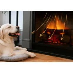 Camino Elettrico Tagu Helmi PowerFlame2 1600w Bianco