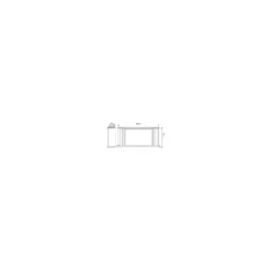 Camino Elettrico 1500W Effetto Marmo Decorativo da Soggiorno Grigio