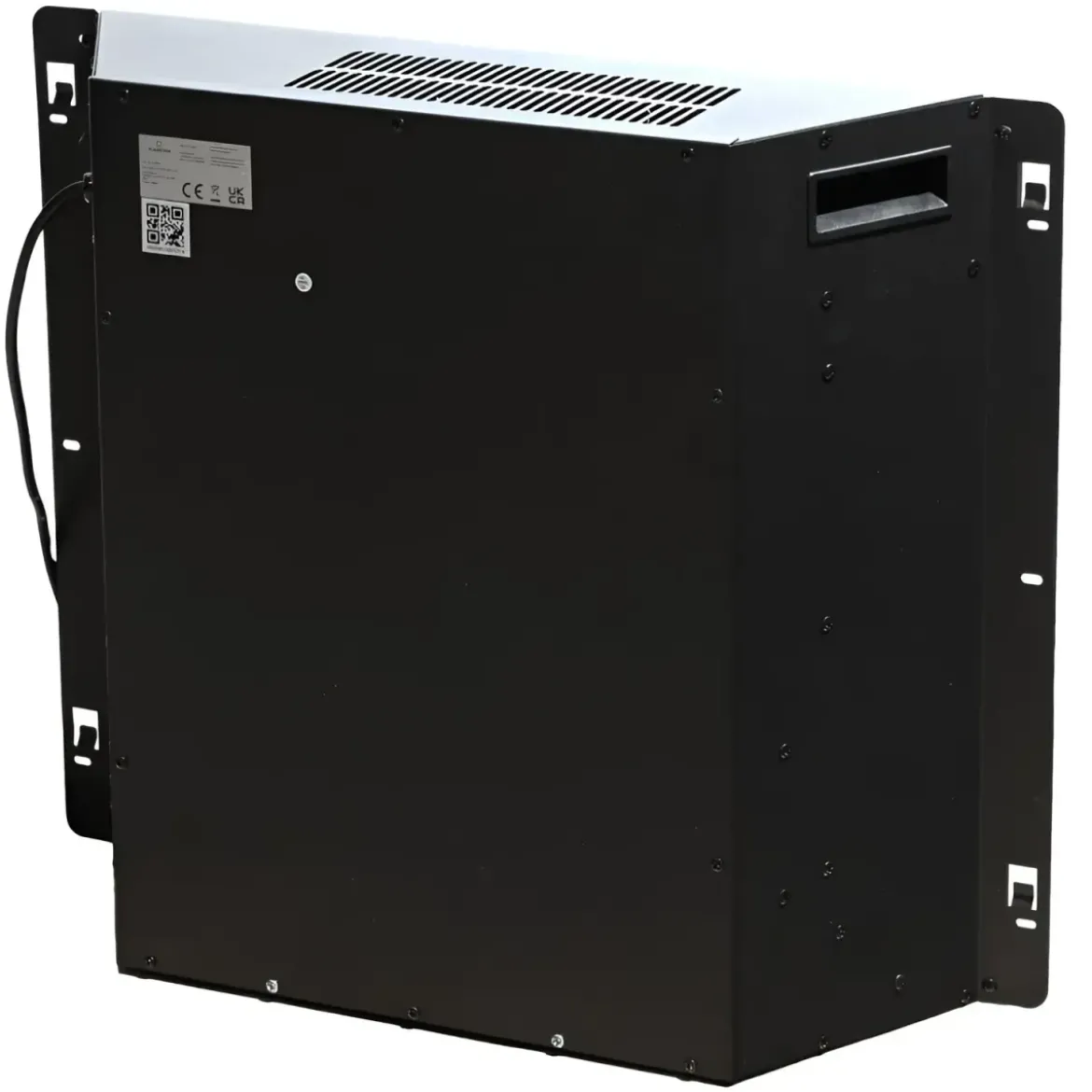 Camino Elettrico 1800W Nero da Appoggio Telecomando Programmabile
