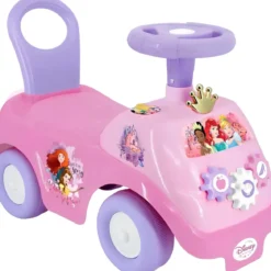 Camioncino Cavalcabile per Bambini Princesse Disney Rosa con Luci