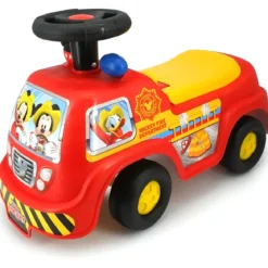 Camion dei Pompieri Cavalcabile per Bambini Topolino 1+ Licenza Disney