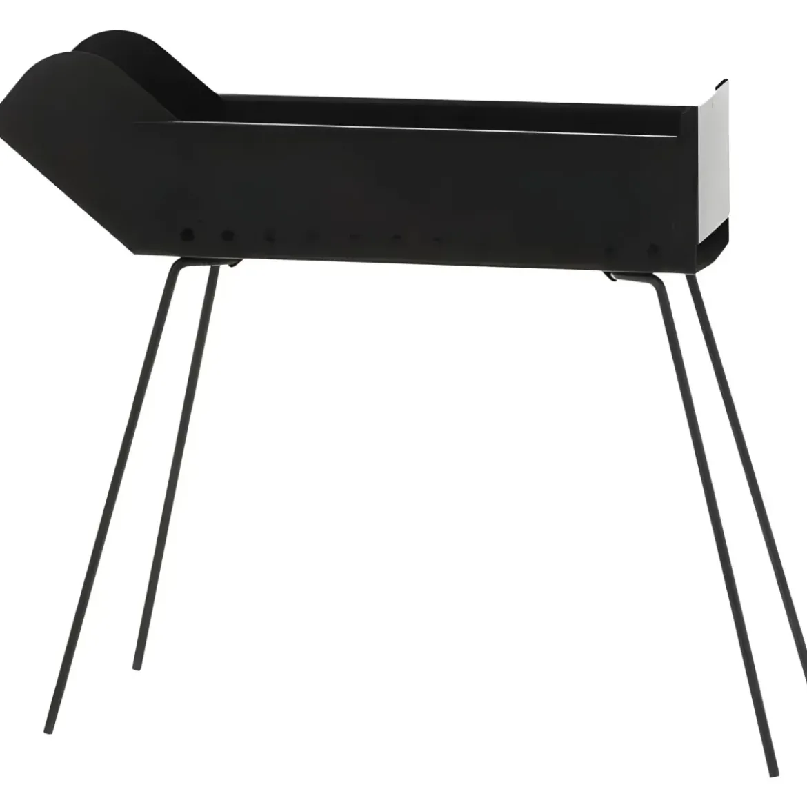 Canalina Fornacella Arrosticini Spiedini a Carbone 40x14 Pieghevole