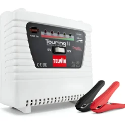 Caricabatterie Telwin Touring 11 Auto Moto 6/12V Portatile 60W TRONIC