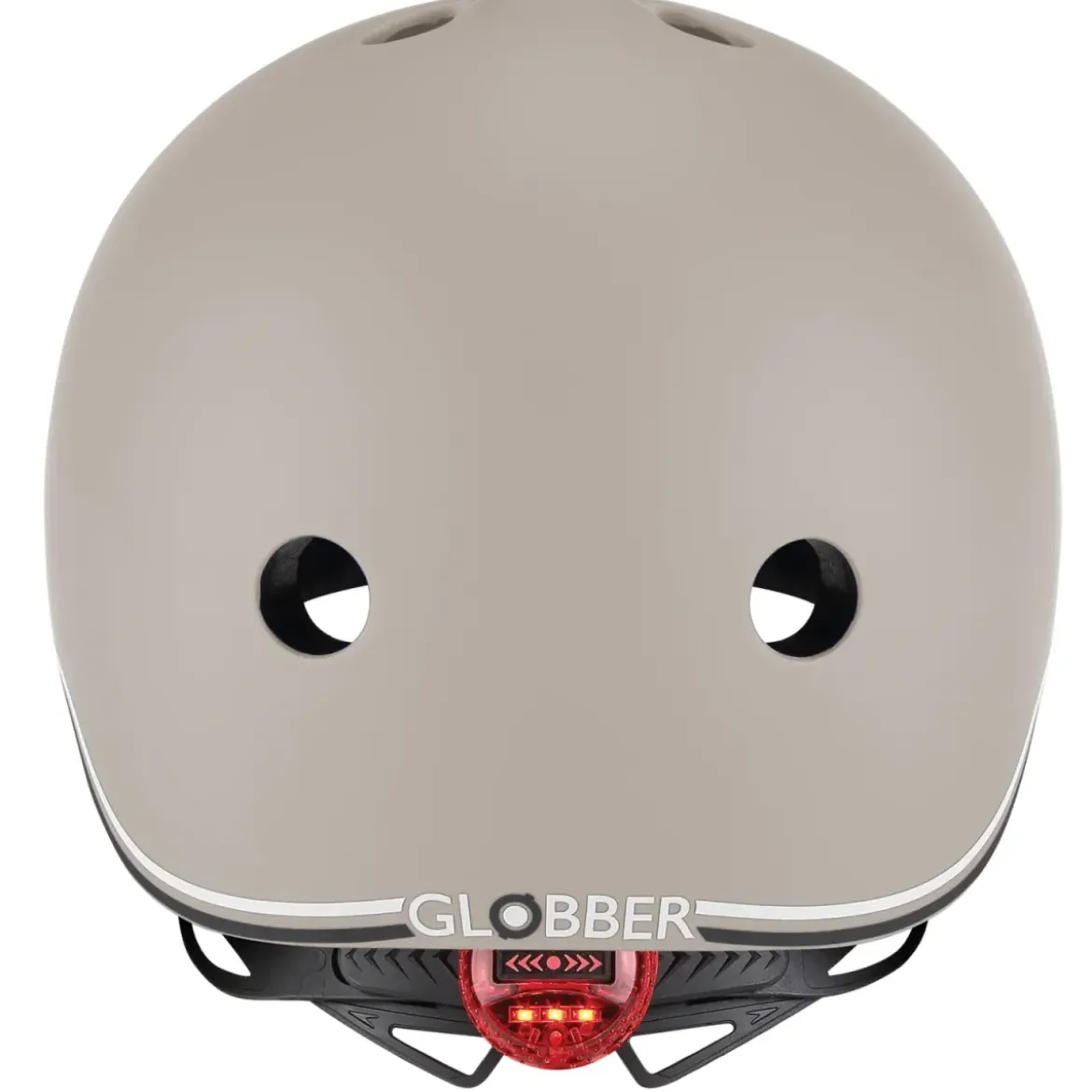 Casco per Bambini 45-51cm Beige LED Posteriori per Monopattino