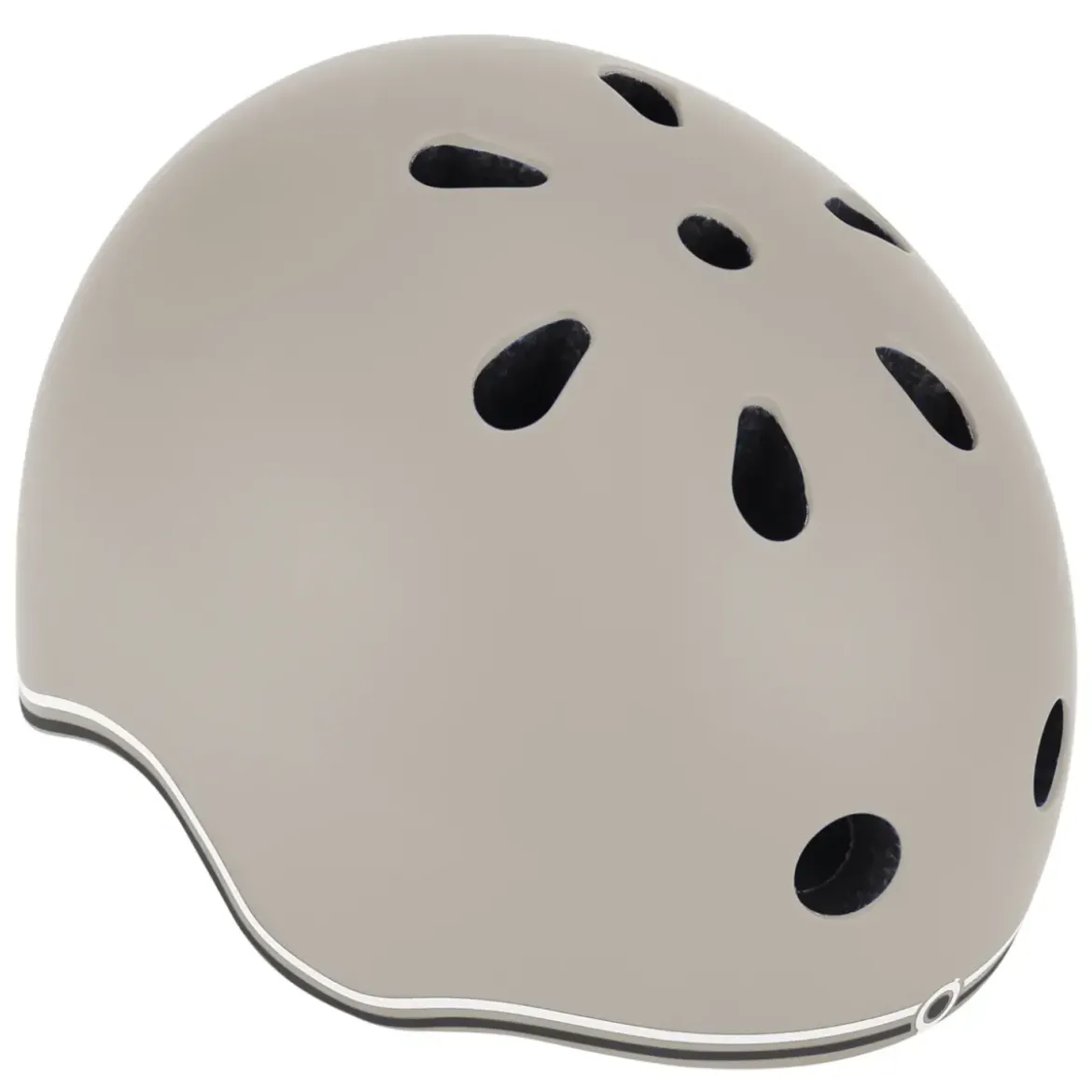 Casco per Bambini 45-51cm Beige LED Posteriori per Monopattino