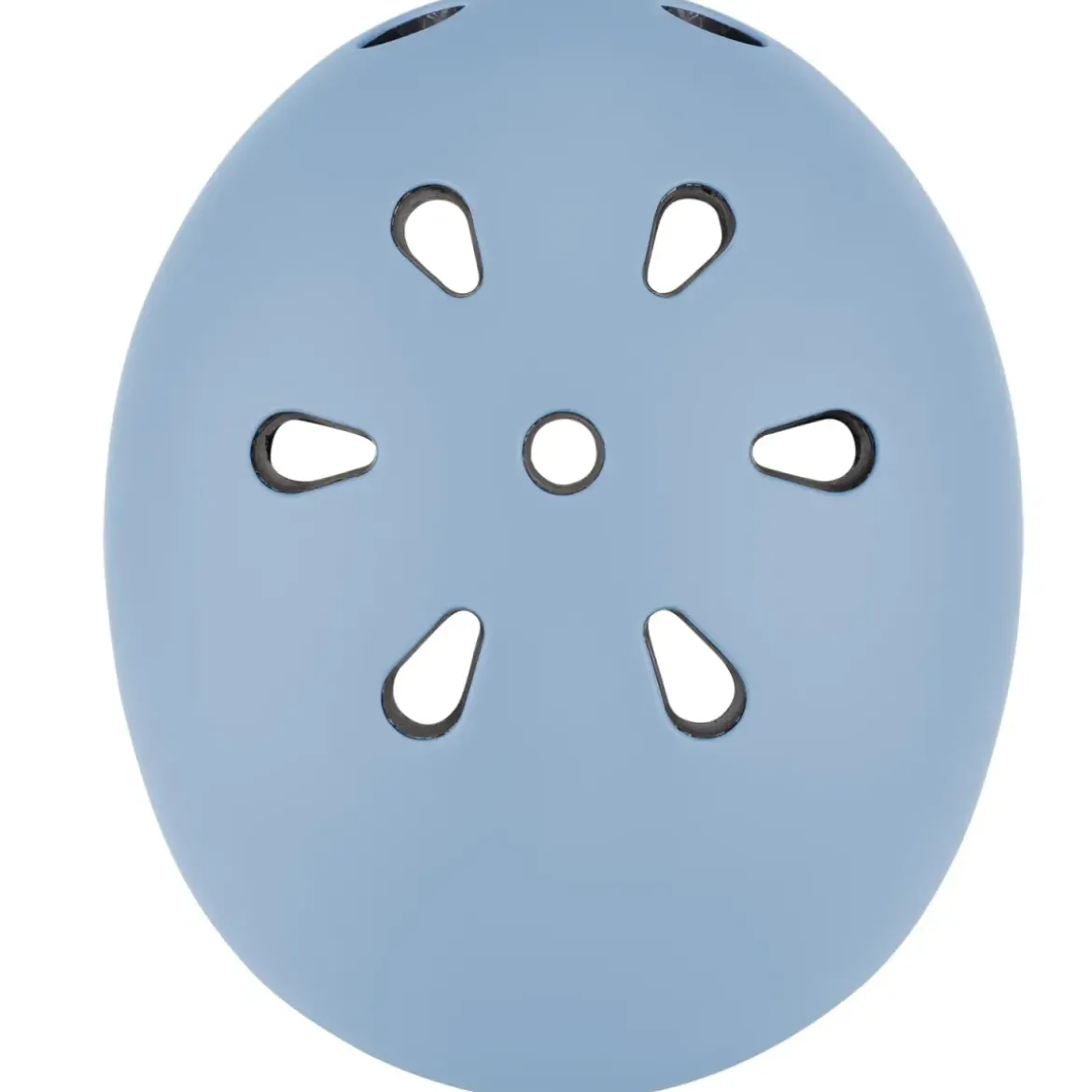 Casco per Bambini 45-51cm Blu Pastello LED Posteriori Monopattino