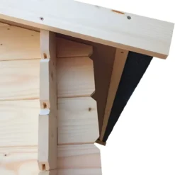 Casetta Armadio in Legno Da Giardino per Attrezzi 124x76 cm