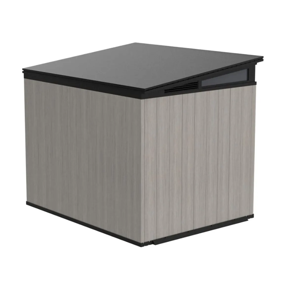 Casetta Artisan 9x7 Keter 277x216 cm Addossata con Pavimento Interno