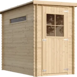 Casetta da Giardino in Legno 144x239x198 cm 19 mm con Pavimento