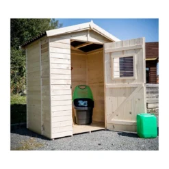 Casetta in Legno con Pavimento 160x120 cm da Giardino