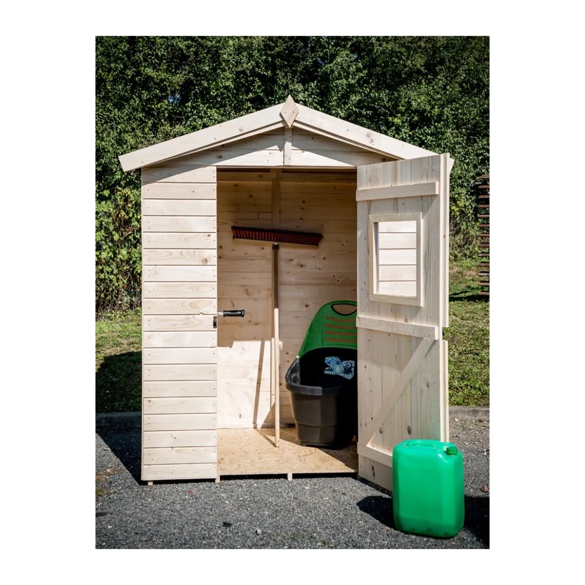Casetta in Legno con Pavimento 160x120 cm da Giardino