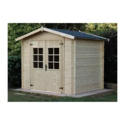 Casetta in Legno da Giardino 2.5x3 m 19mm Box per Attrezzi