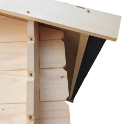 Casetta in Legno Piccola 1.5x1.3 con Pavimento Interno da Giardino