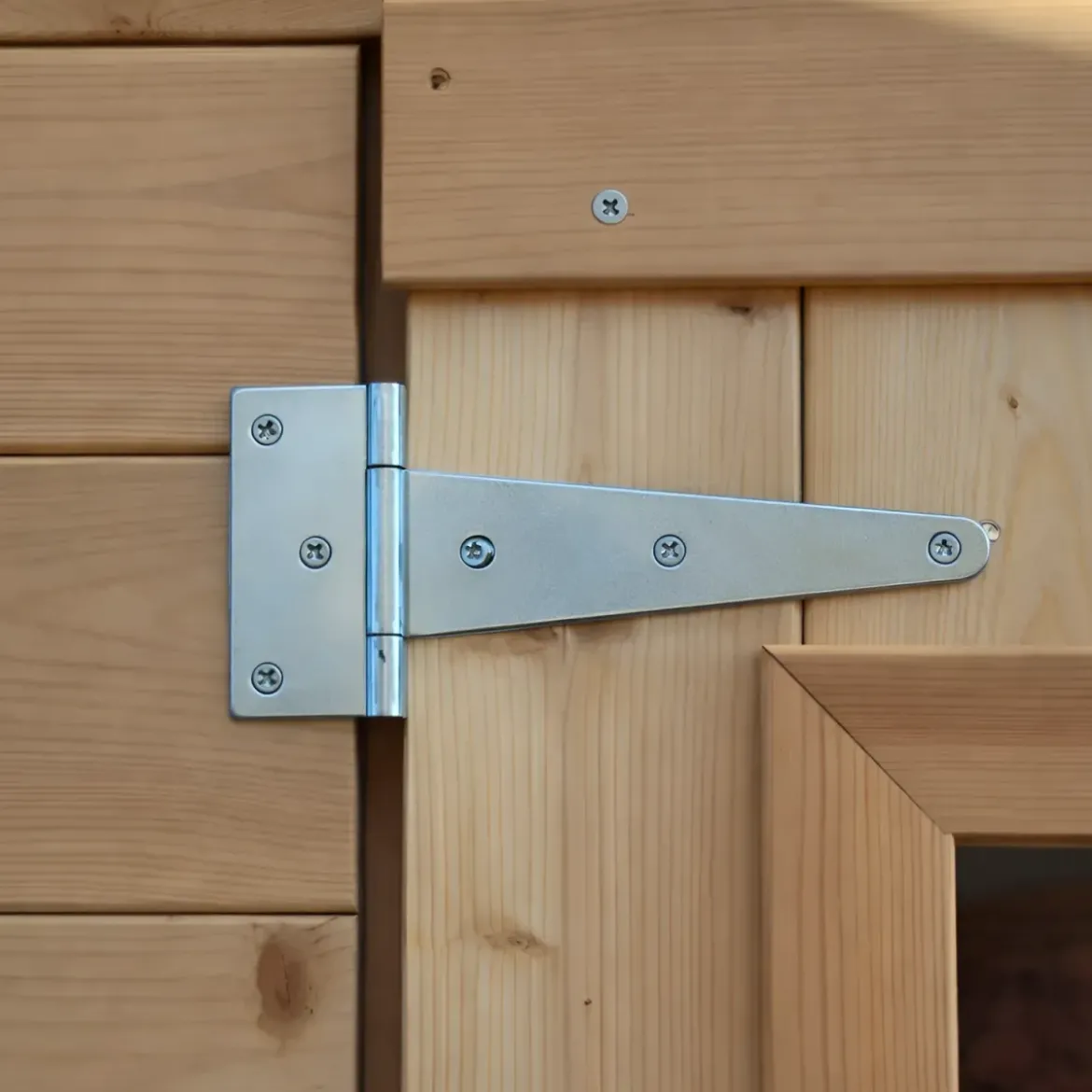 Casetta in Legno Piccola 1.5x1.3 con Pavimento Interno da Giardino