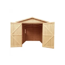 Casetta in Legno 2.4x3.2 a Pannelli 17 mm Garage Box Rimessa Moto