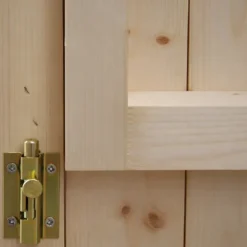 Casetta in Legno 2x2 con Pavimento Rimessa Ricovero per Attrezzi da Giardino