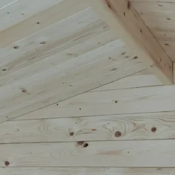 Casetta in Legno 2x1.8 25 mm con Pavimento Rimessa Porta Attrezzi da Giardino