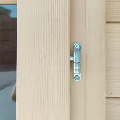 Casetta in Legno 2x1.8 25 mm con Pavimento Rimessa Porta Attrezzi da Giardino