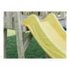 Casetta per Bambini in Legno da Giardino con Scivolo e Torretta