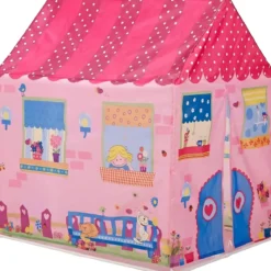 Casetta Tenda da Gioco per Bambini Pieghevole da Interno Cameretta