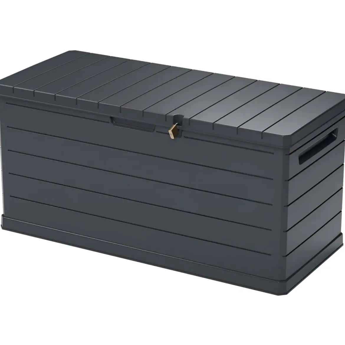 Cassapanca da Esterno in Plastica Impermeabile Baule Lucchettabile