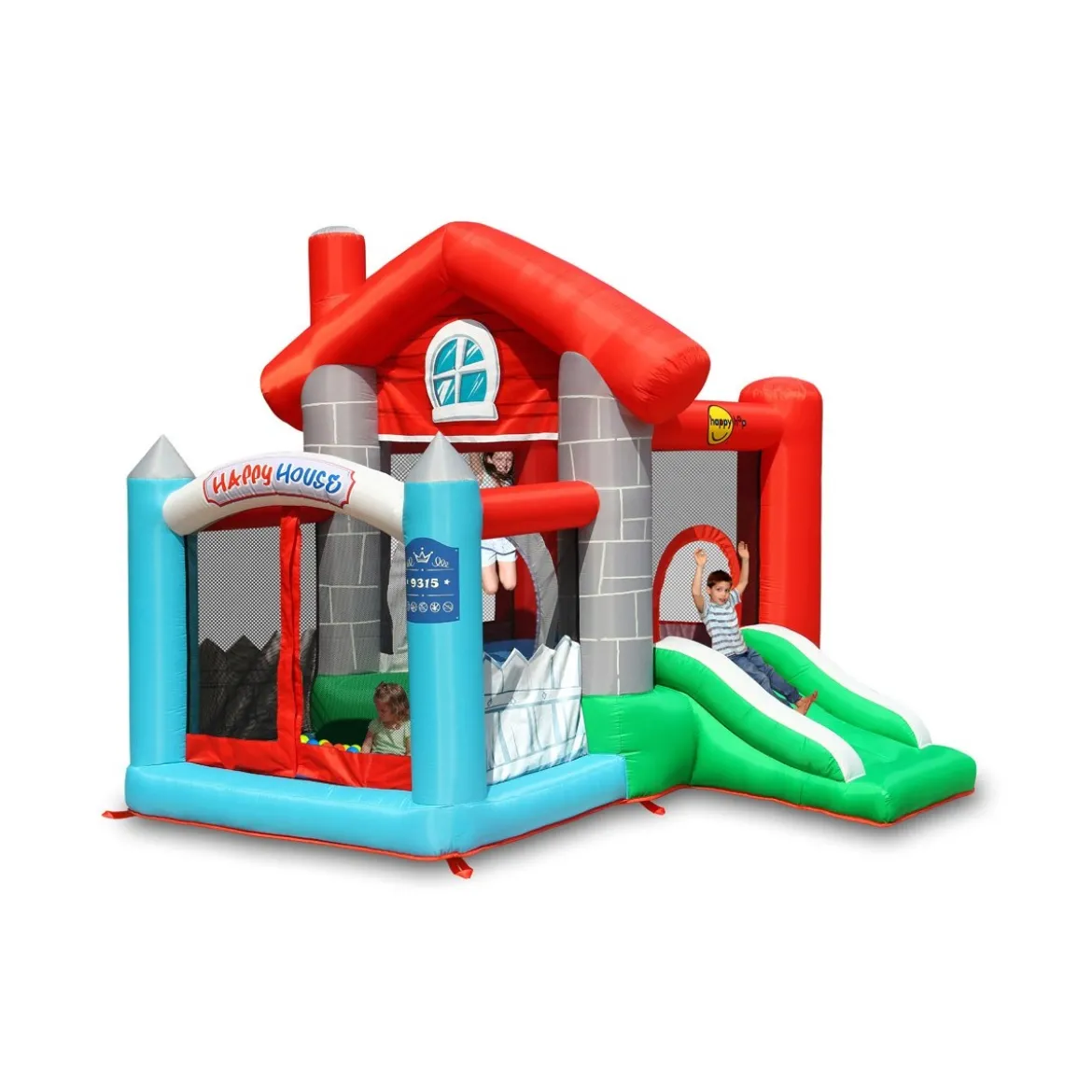 Castello Gonfiabile Scivolo Bambini Vasca Palline Saltarello Feste Compleanno