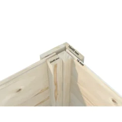 Chiosco in Legno Naturale 16 mm da Esterno 273x190 cm Eventi Bar