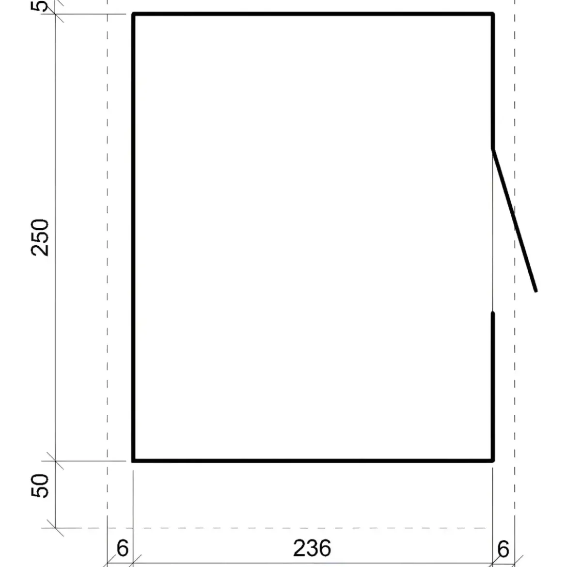 Chiosco in Legno 2x2 m Miele a Pannelli LP SmartSide Fiere Mercatini