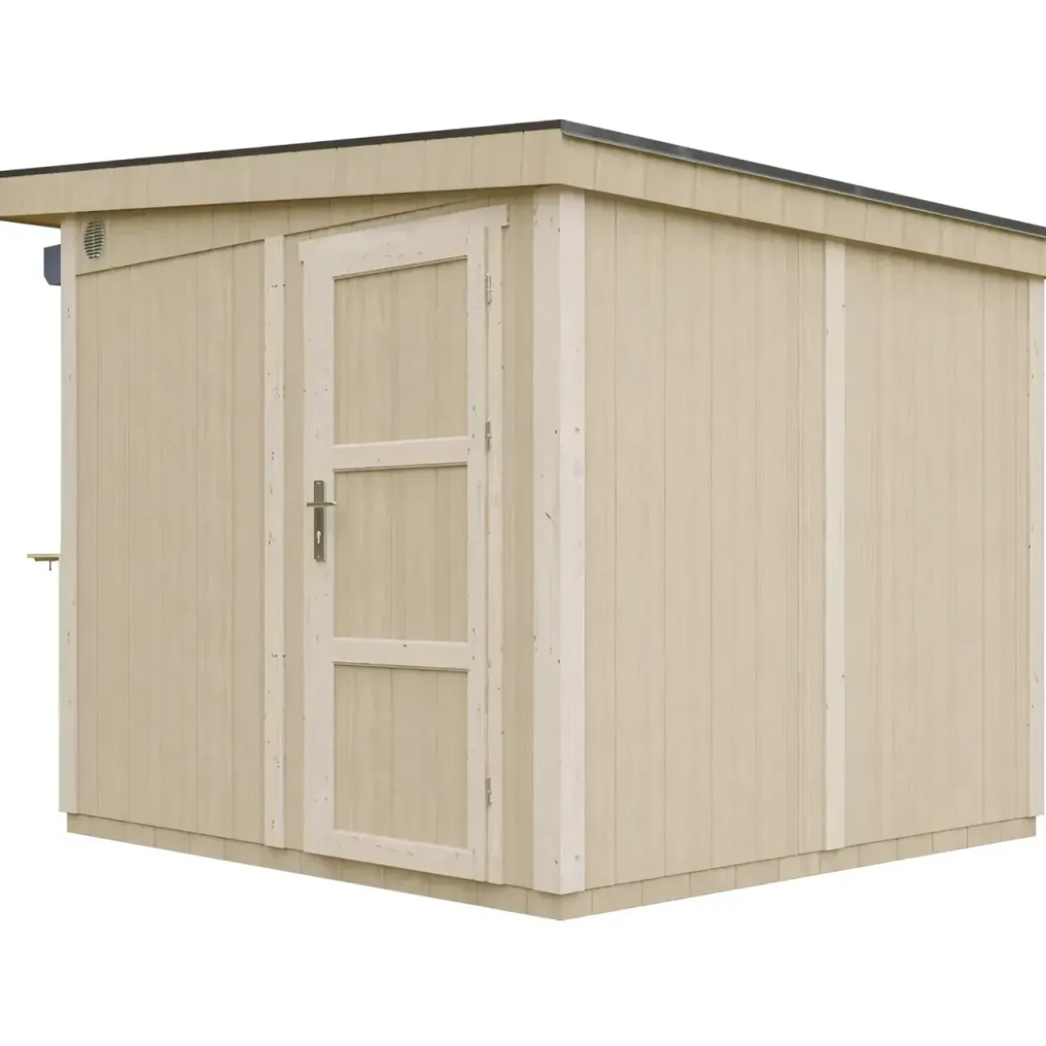 Chiosco in Legno 2x2 m Miele a Pannelli LP SmartSide Fiere Mercatini