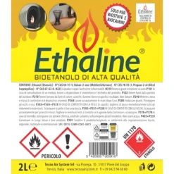Combustibile Bioetanolo 12 Taniche 2L per Biocamini e Biostufe Inodore