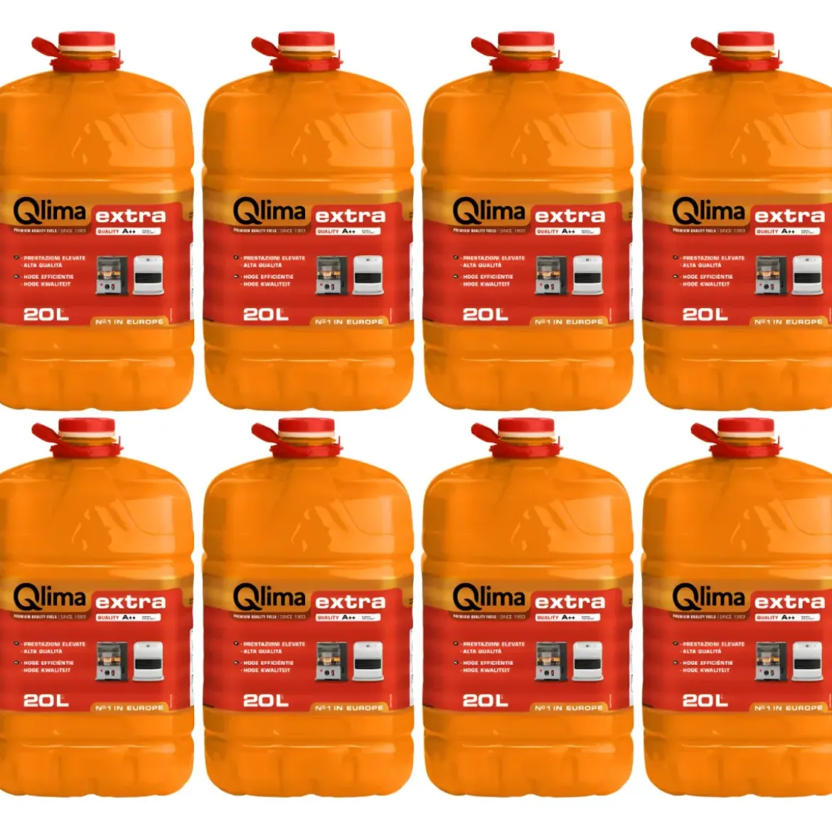 Combustibile Liquido Universale Stufe 8 Taniche 20L Tanica Riciclabile