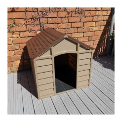 Cuccia in Resina per Cani Taglia Grande da Giardino Pavimento Interno Plastica