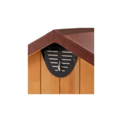 Cuccia per Cani Grande per esterno in legno 81x101x78 cm