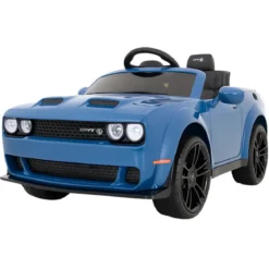 Dodge SRT Blu 12V Macchina Elettrica per Bambini