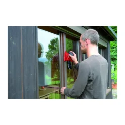 Einhell Levigatrice Angolare Palmare Mouse con Aspiratore Triangolare per Legno