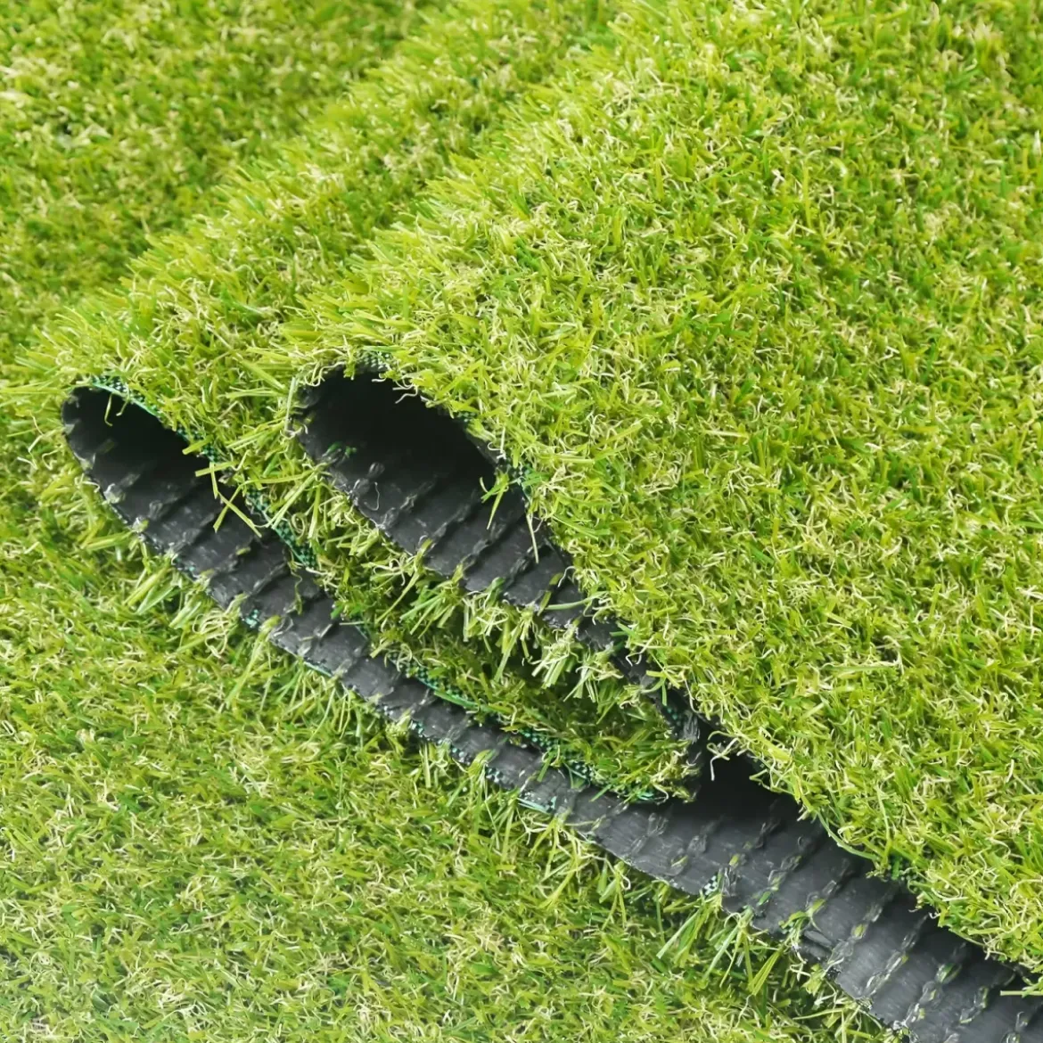 Erba Sintetica Drenante 20 mm 2x5 m Prato Verde Realistico da Esterno