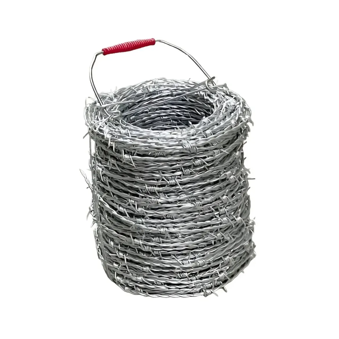 Filo Spinato Acciaio Zincato 100 Metri 1,7 mm per Recinzione Rete