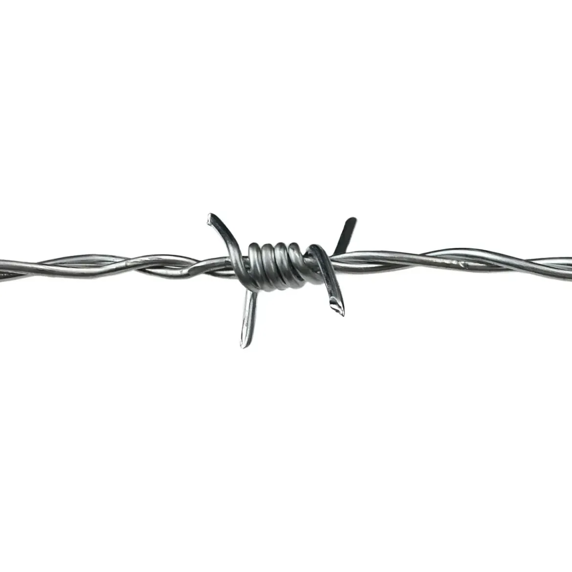 Filo Spinato Acciaio Zincato 100 Metri 1,7 mm per Recinzione Rete