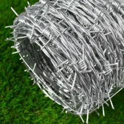 Filo Spinato Acciaio Zincato 100 Metri 1,7 mm per Recinzione Rete