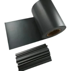 Frangivista in PVC Antracite con Clip 19x3500 cm per Recinzione Balcone