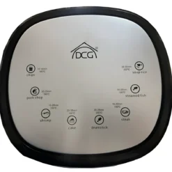 Friggitrice ad Aria DCG 5,2L 1300W Nero Cestello Antiaderente Rimovibile