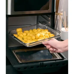 Friggitrice ad Aria Girmi 1800W 12L con Girarrosto Spiedini Grigio