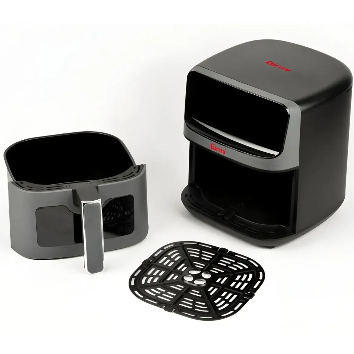 Friggitrice ad Aria Girmi 1500W 4,2L Digitale Timer 60 min Grigio