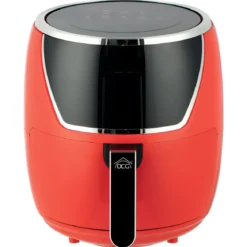 Friggitrice ad Aria 1500W 5L DCG Rosso Antiaderente Pannello LED
