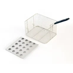 Friggitrice in Acciaio Inox Capacità 8L Professionale 2500 W Catering