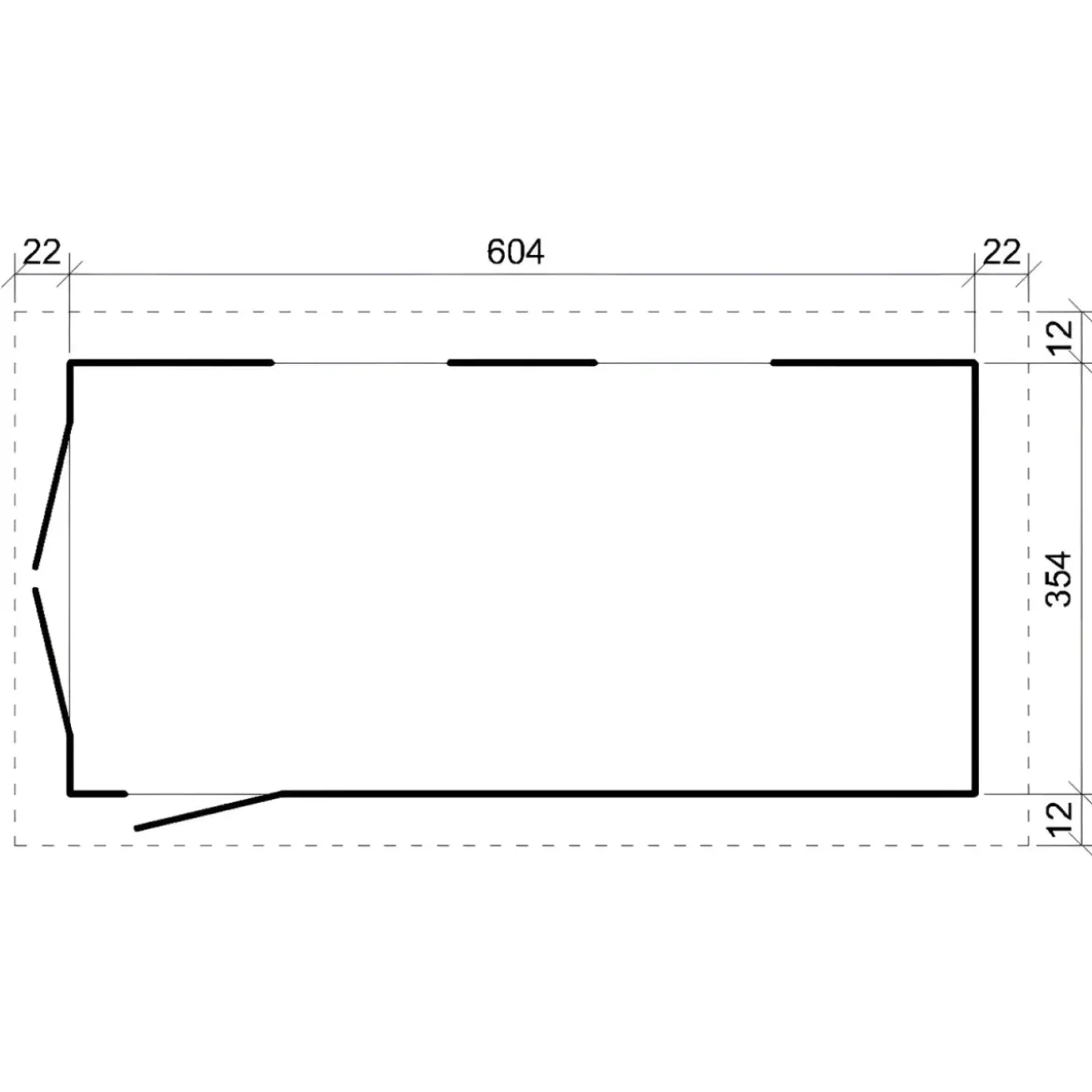 Garage in Legno 3x6 Grigio Scuro Box Auto da Esterno 21 m2 a Pannelli